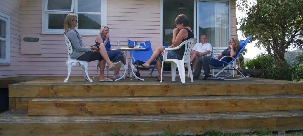 Outside deck space