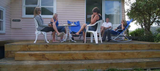 Outside deck space